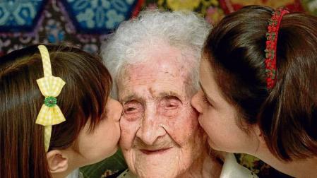 La abuela del mundo era su hija