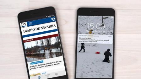 Una nueva aplicación móvil con adelanto exclusivo para suscriptores