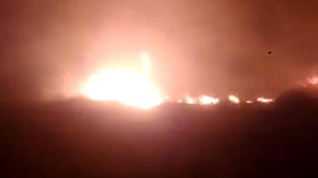 Sofocado un pequeño incendio de matorral en las inmediaciones de Pueyo