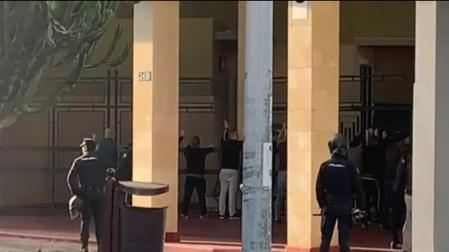 Dos detenidos antes del partido Las Palmas-Osasuna