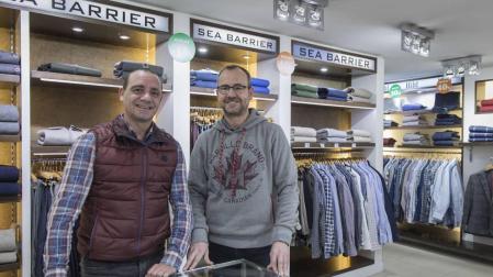 César Armendáriz Elso (izquierda) y Andrés Zarranz Elso, de Saboya.