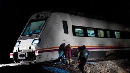 Descarrila un tren cerca de estación de Torrijos (Toledo) sin ningún herido
