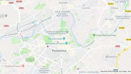Estos son los cortes de tráfico de este martes en Pamplona
