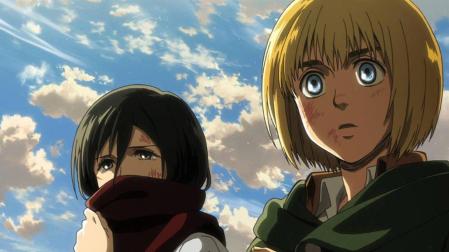 Fotograma de 'Ataque a los titanes. El rugido del despertar', de Tetsuro Araki y Masashi Koizuka.