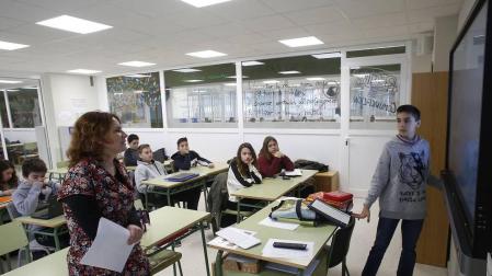 Alumnado del IES Caro Baroja