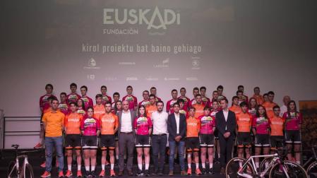 Tres navarros, con la Fundación Euskadi 2019