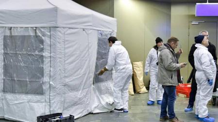 El acuchillamiento se produjo en la galería comercial de la estación central de tren de Viena.