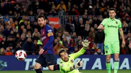 El Barça se mete en cuartos de la Copa del Rey a la espera del recurso del Levante