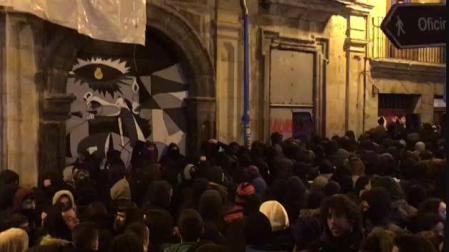 Vídeo de la entrada de los okupas en Rozalejo