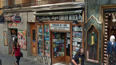 La icónica librería de Nicolás de Moya, ubicada en la calle Carretas.