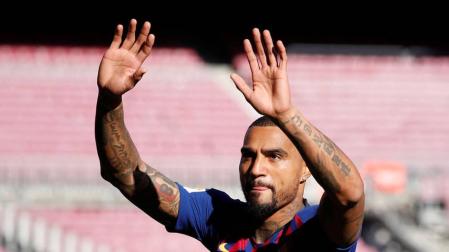 Kevin-Prince Boateng: "Quiero jugar bien en Barcelona y firmar por más años"