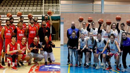 Dos equipos navarros de baloncesto, en el centro de las miradas
