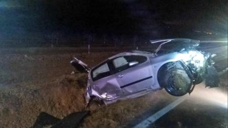 Un herido en un accidente de tráfico en la NA-666, de Allo a Sesma