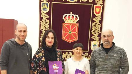 Korrika presenta a Aznárez la propuesta de esta edición