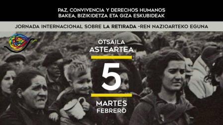 Cartel de la proyección 'Camino a Gurs'.