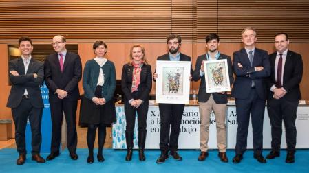 Tiruña, ganador del Premio Azul 2018 a la promoción de la salud en el trabajo
