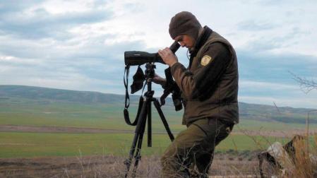 El Guarderío Forestal censa las especies cinegéticas y protegidas en Navarra
