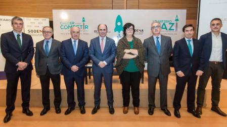 Luis Collantes, Juan Miguel Floristán, Josu Sánchez, Manu Ayerdi, Pilar Irigoien, José Zudaire, Carlos Eugui y Josu Ugarte.
