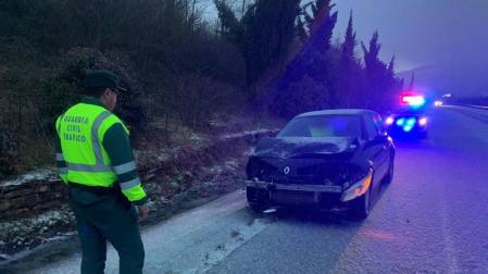 Accidente en la A-10