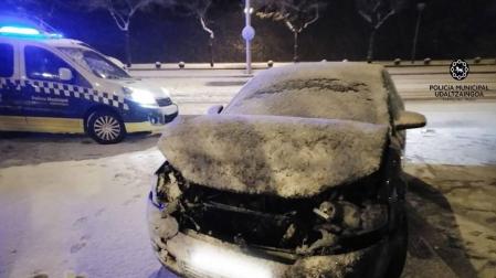 Cuadruplica la tasa de acohol tras sufrir un accidente en la avda. del Ejército