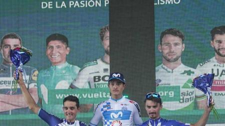 El colombiano Winner Anacona (Movistar) se adjudica la Vuelta a San Juan