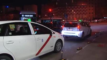 Los taxistas vuelven a circular por Madrid
