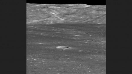 La NASA localiza la nave china Chang'e 4 en la cara oculta de la Luna