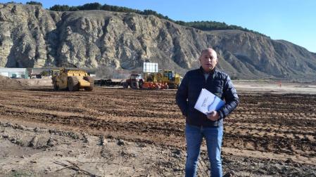 Comienzan en Azagra las obras de La Landa, un polígono creado por 17 particulares