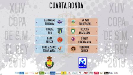 El Helvetia Anaitasuna se cruza con el Bidasoa Irún en la cuarta ronda de la Copa