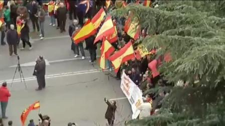 Manifestación por la unidad de España en Madrid