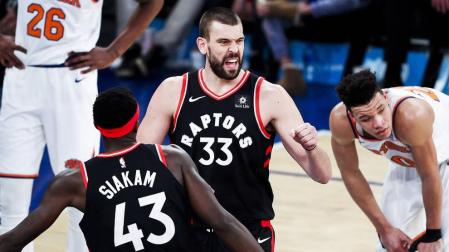 Marc Gasol debuta con triunfo con los Raptors