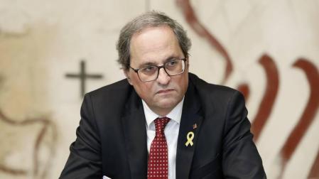 Torra: "Queremos la libertad de los presos y el regreso al Gobierno de Puigdemont"