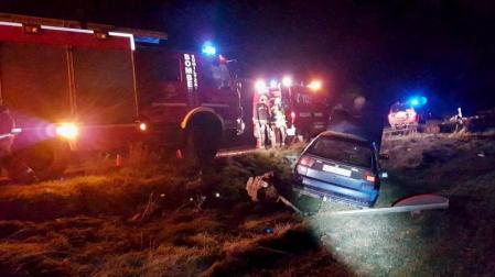 Una persona resulta herida en una salida de vía entre Campanas y El Carrascal
