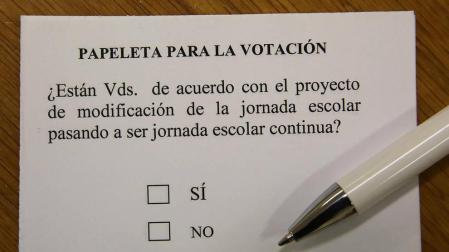 Una plataforma denuncia la campaña de jornada continua