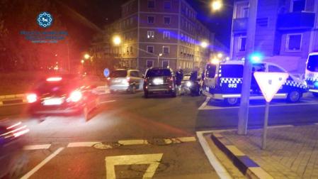 Investigada por conducir sin carnet tras sufrir una colisión en Pamplona