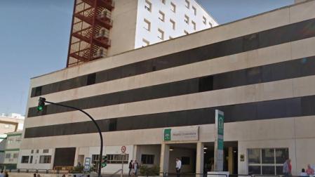 Hospital Puerta del Mar de Cádiz, donde falleció el pequeño.