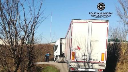 El chófer jubilado que rescató el camión atascado