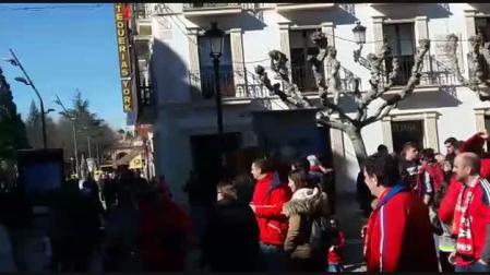 Los rojillos animan las calles de Soria