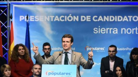 Casado: "El PP evitó con el 28A que España se arruinara por tercera vez"