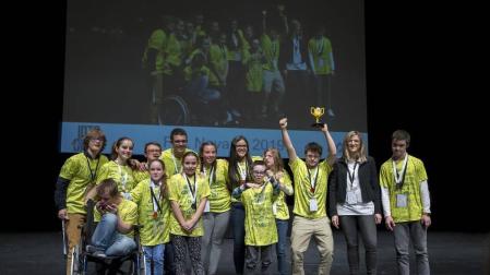 Imágenes de la XI First Lego League en Navarra celebrada en Baluarte.