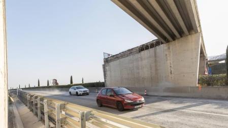 Reabierta la autovía A-68 en Tudela