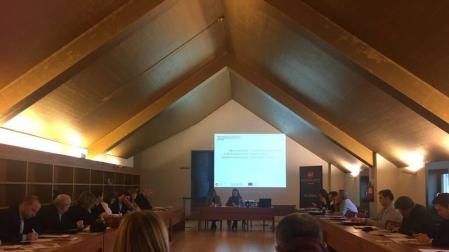 Asistentes a la jornada sobre internacionalización de las empresas agroalimentarias navarras