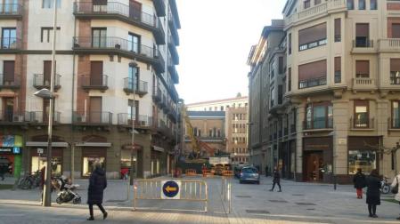 Estos son los cortes de tráfico para este viernes en Pamplona