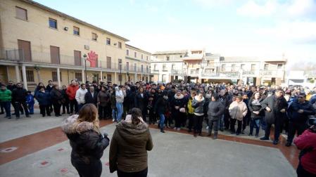Plaza del ayuntamiento de Caparroso.