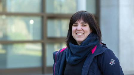 La ingeniera en Telecomunicación e investigadora de la UPNA y de Navarrabiomed Carmen Vidaurre Arbizu.