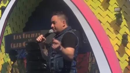 El cantante Manny Manuel expulsado de su concierto en Las Palmas