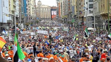Macromanifestación del mundo rural en Madrid el próximo domingo 3 de marzo
