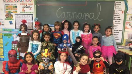 Fotos de la celebración de los carnavales escolares en Navarra