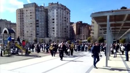Inauguración de la plaza de La Pamplonesa