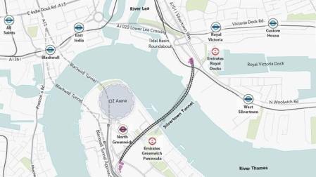 Dos constructoras españolas se disputan un túnel bajo el Támesis en Londres